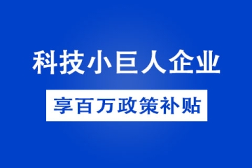 鄭州市科技小巨人企業(yè)申報條件以及優(yōu)惠政策